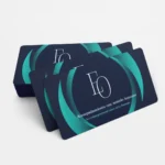Tarjetas de presentación Borde Color 32 pts - Image 3