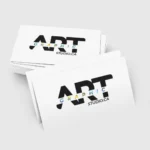 Tarjetas de presentación Borde Color 32 pts